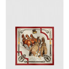 에르메스 Attelage en Arbalete 포에버 스카프 90