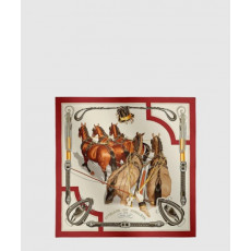 에르메스 Attelage en Arbalete 포에버 스카프 90