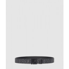 펜디 FF 블랙 가죽 리버서블 벨트 7C043