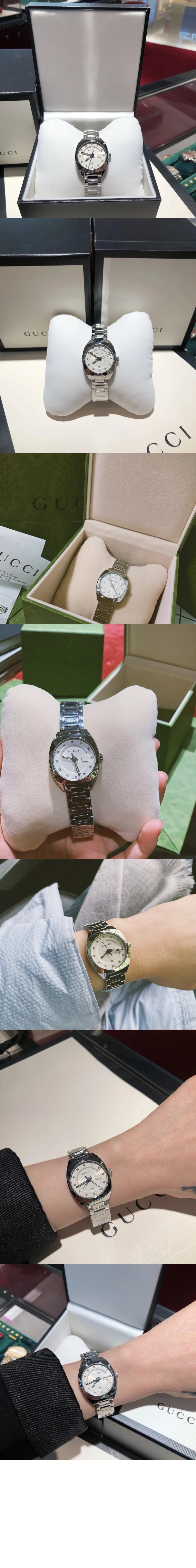 구찌 메탈 시계 28 142504