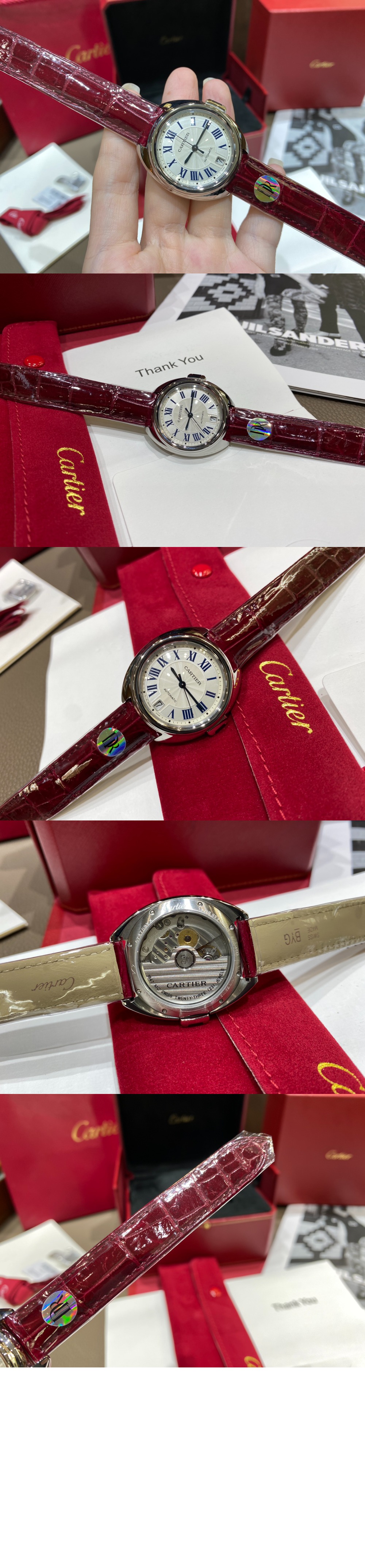 까르띠에 워치 키 35 WSCL0017