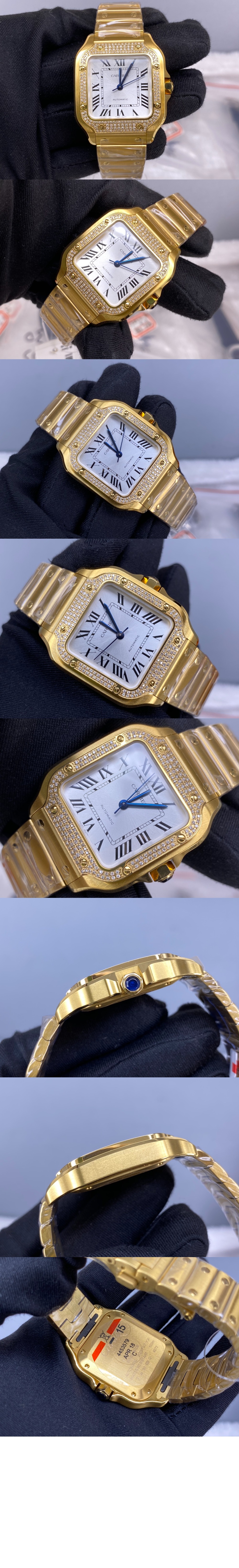 까르띠에 산토스 드 까르띠에 35.1 WJSA0010