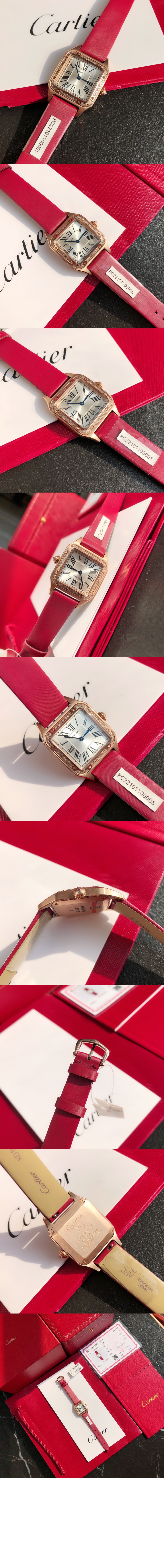 까르띠에 산토스 뒤몽워치 38 WJSA0019