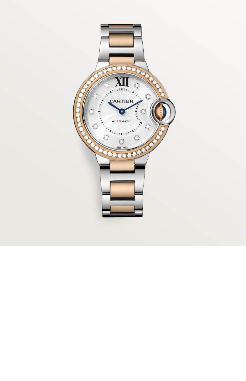 까르띠에 발롱블루 콤비 33 W3BB0023