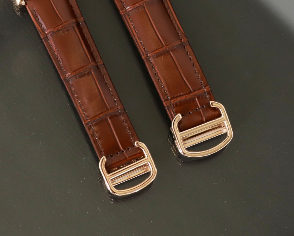 까르띠에 탱크루이 로즈골드 워치