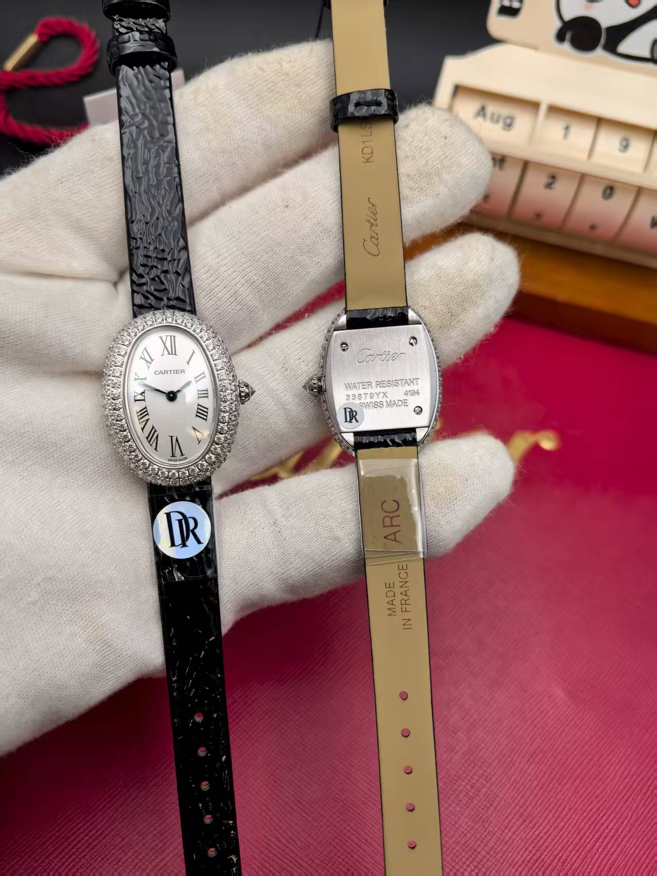 까르띠에 베누아 스몰 25MM 사이즈 다이아 버전