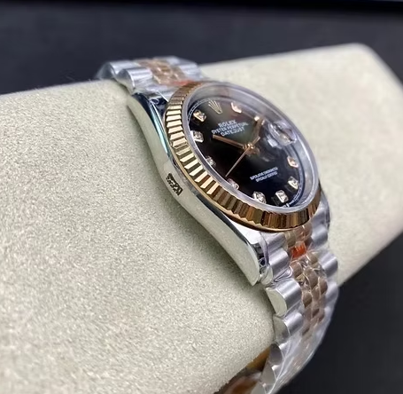 롤렉스 데이저스트 41mm 검판 10P 옐로우골드 콤비