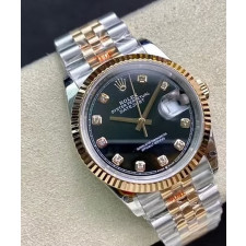 롤렉스 데이저스트 41mm 검판 10P 옐로우골드 콤비