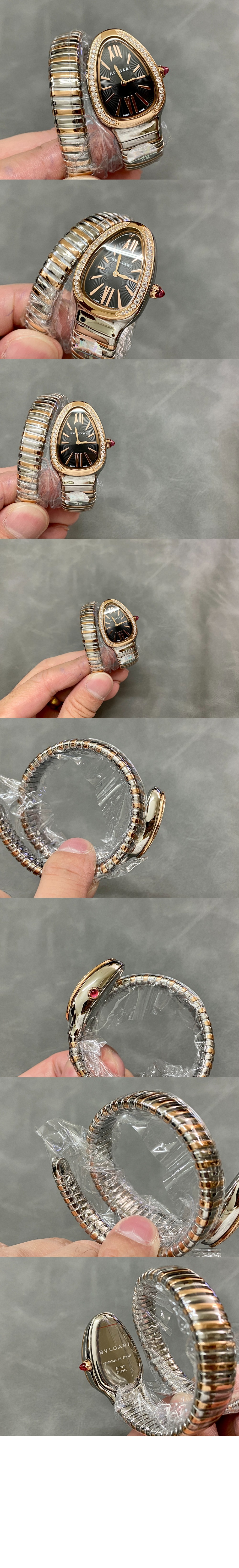 불가리 세르펜티 투보가스 워치 35 102098