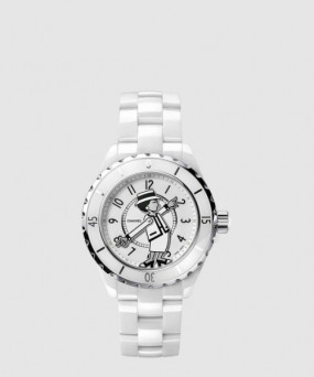 샤넬 마드모아젤 J12 꾸뛰르 워치 38 H5241