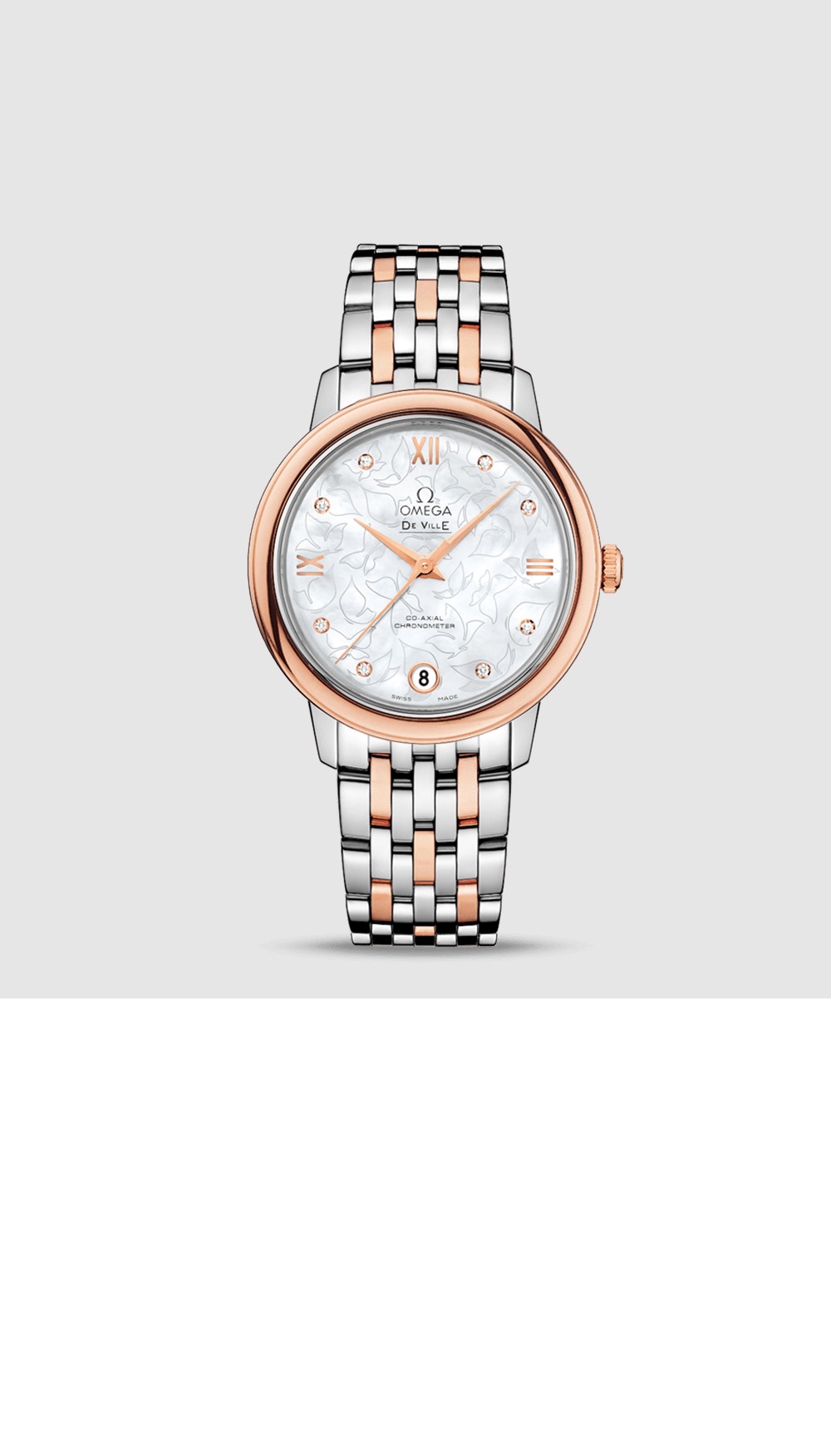 오메가 드빌 프레스티지 콤비 32.7