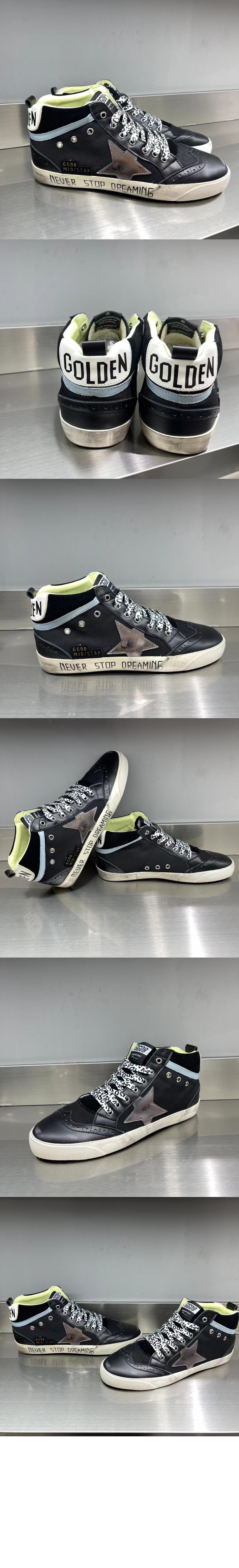 골든구스 미드 스타 스니커즈 00123