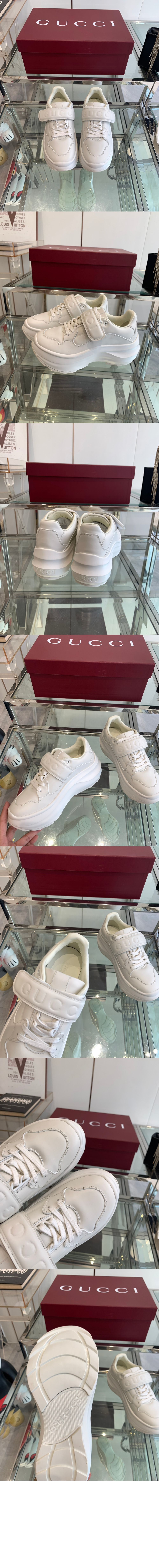 구찌 웨이브 웨지 스니커즈 805708