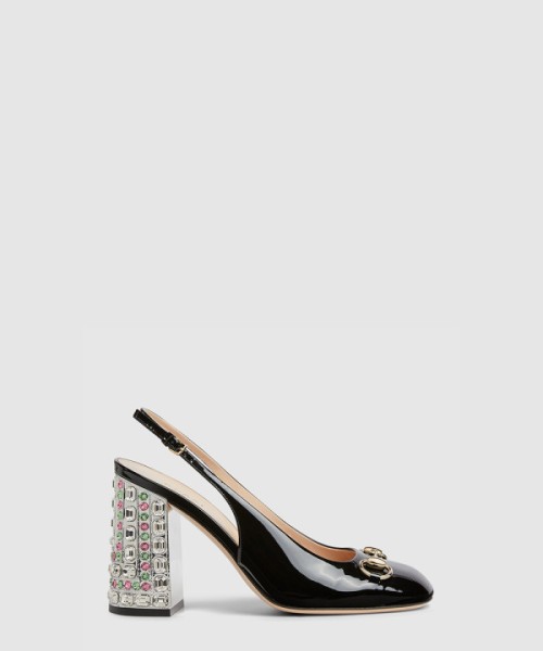 구찌 크리스탈 펌프스 795984