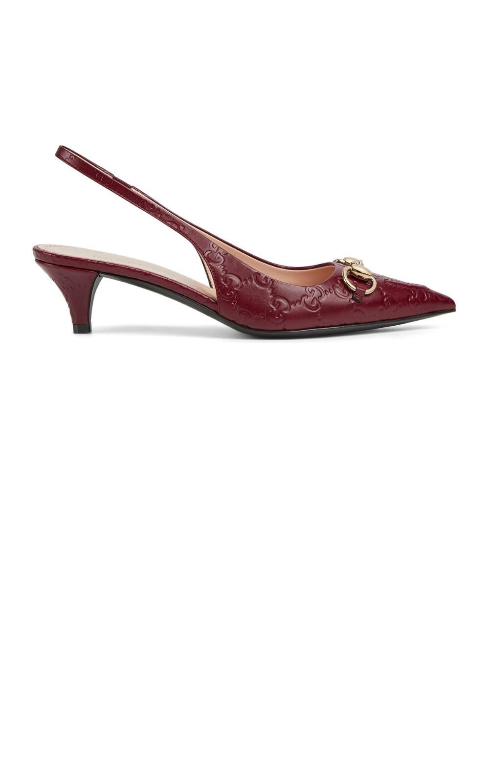 구찌 홀스빗 슬링백 펌프스 782407