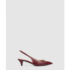 구찌 홀스빗 슬링백 펌프스 782407