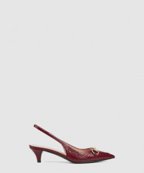 구찌 홀스빗 슬링백 펌프스 782407