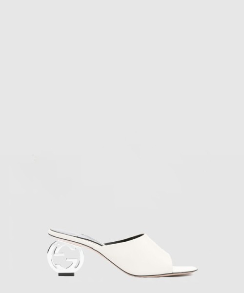 구찌 인터로킹 G 가죽 샌들 772569