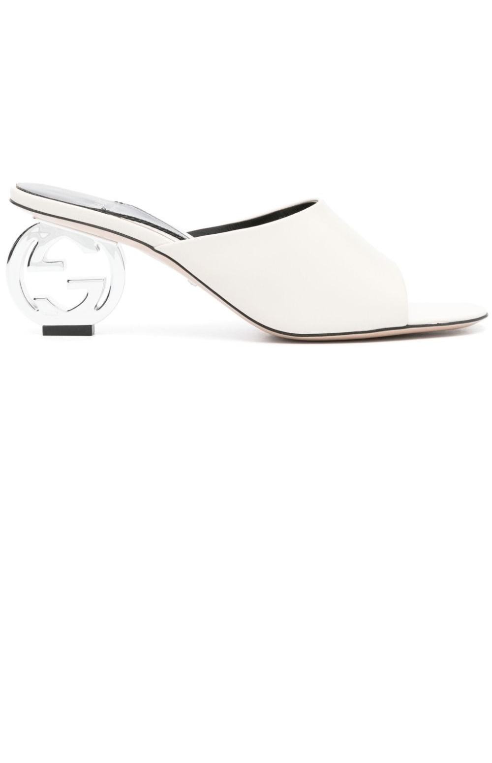 구찌 인터로킹 G 가죽 샌들 772569