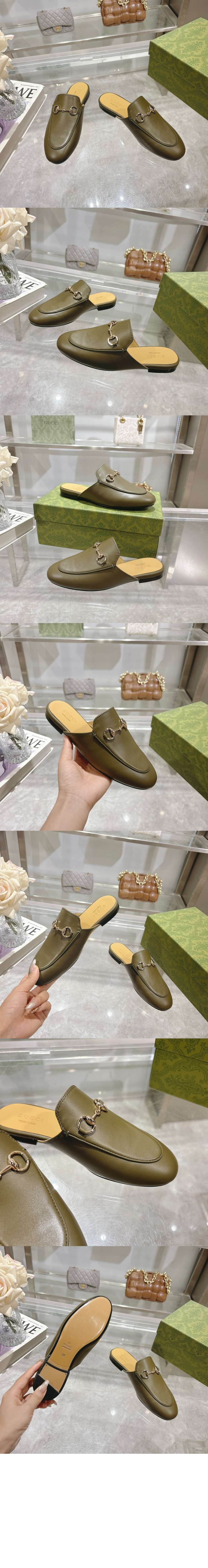 구찌 프린스타운 슬리퍼 802157