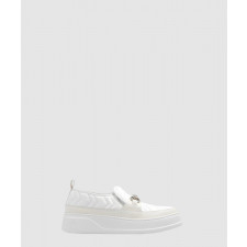 구찌 나일론 레더 슬립온 721077