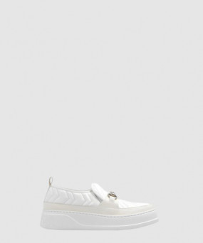 구찌 나일론 레더 슬립온 721077