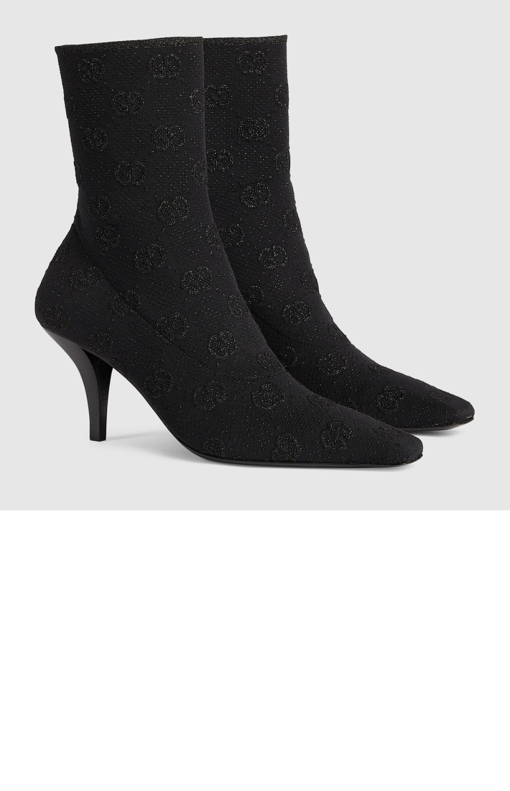 구찌 GG 니트 앵클 부츠 718378