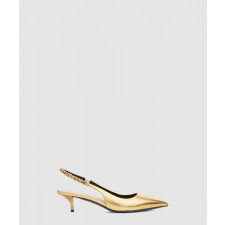구찌 시뇨리아 슬링백 펌프스 817262
