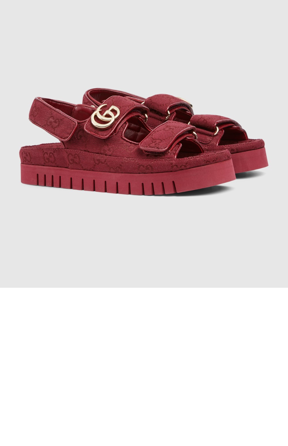 구찌 더블 G 샌들 816630