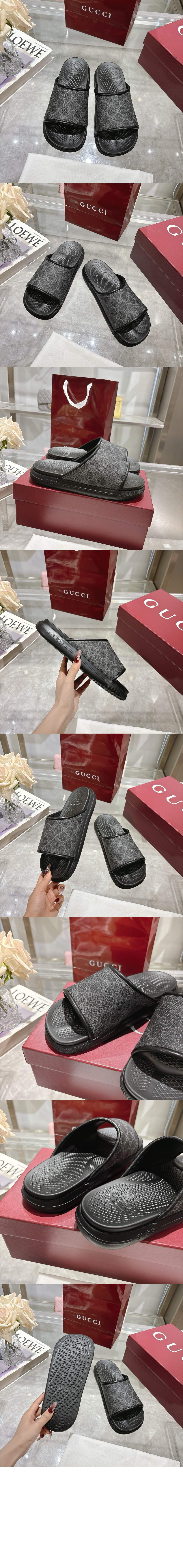 구찌 GG 수프림 슬리퍼 816356