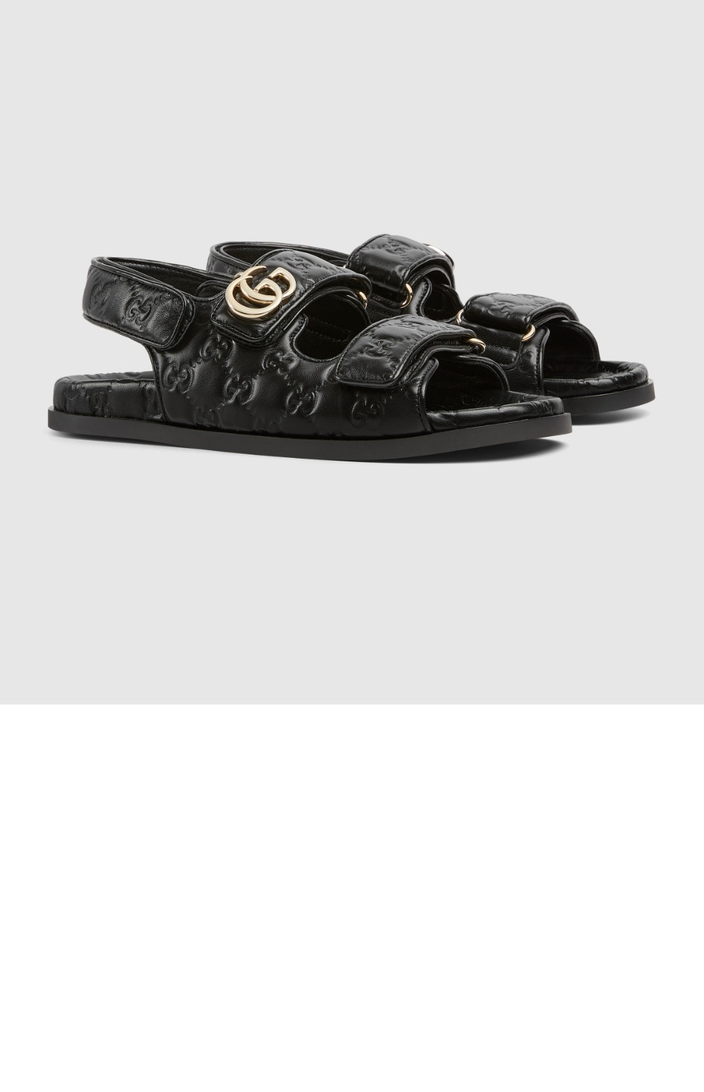 구찌 더블 G 샌들 816625