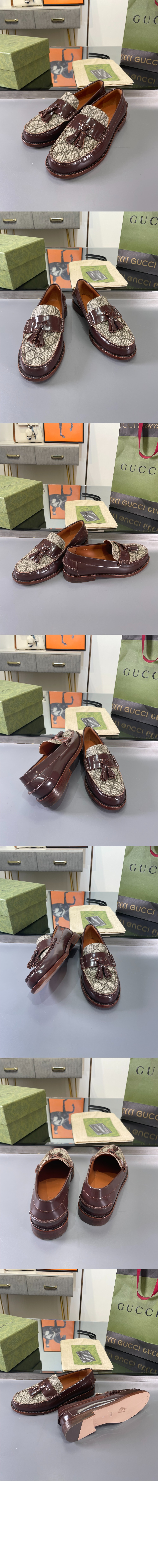 구찌 태슬 GG 로퍼 673817