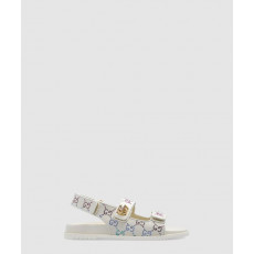 구찌 크리스털 장식 샌들 880057