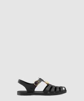 구찌 러버 버클 스트랩 샌들 463463