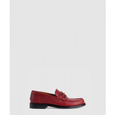 구찌 리자드 가죽 로퍼 707698