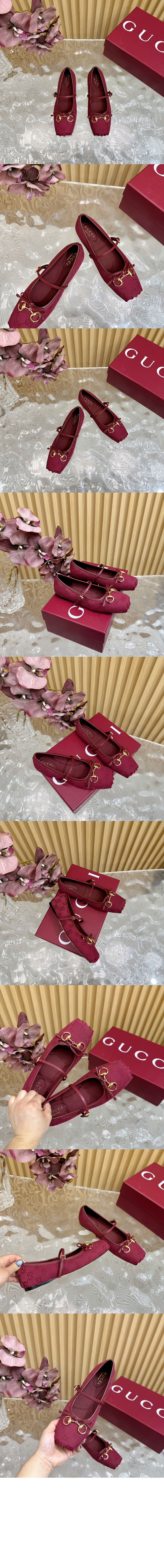 구찌 홀스빗 플랫 슈즈 821220