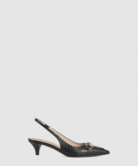 구찌 홀스빗 슬링백 펌프스 782407