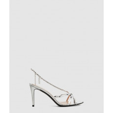 구찌 크리스탈 체인 샌들 794313