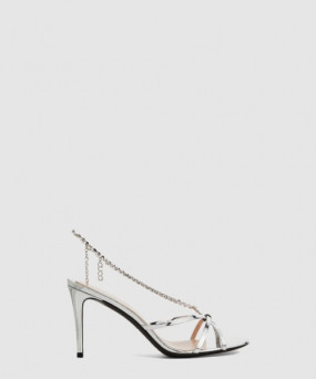 구찌 크리스탈 체인 샌들 794313