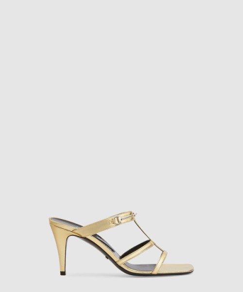 구찌 슬림 호스빗 슬라이드 샌들 776643