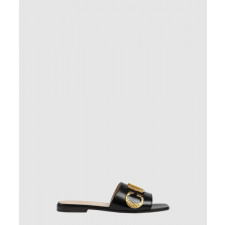 구찌 레터링 로고 슬리퍼 694858