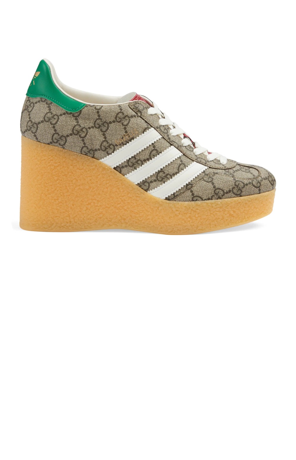 구찌 x 아디다스 웨지 가젤 스니커즈 725655
