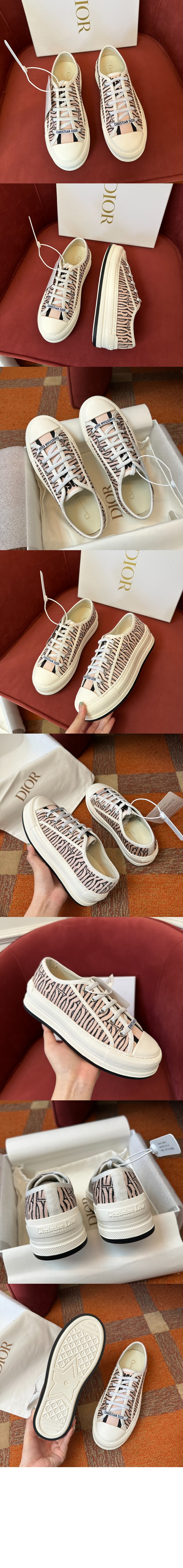 구찌 WalknDior 플랫폼 스니커즈 KCK38