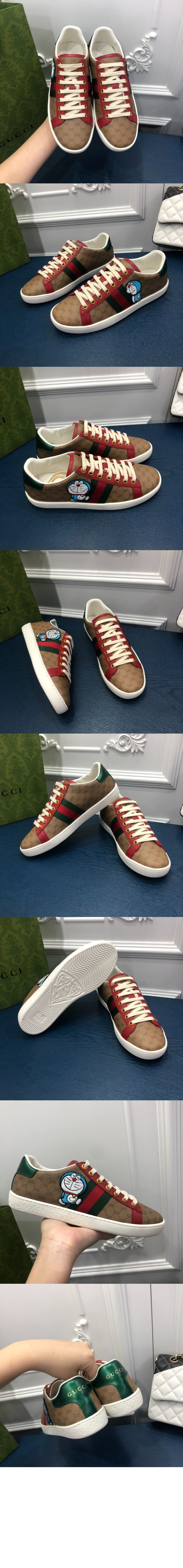 구찌 도라에몽 스니커즈 655021