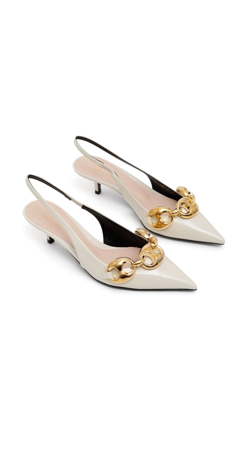 구찌 마리나 체인이 슬링백 펌프스 794372