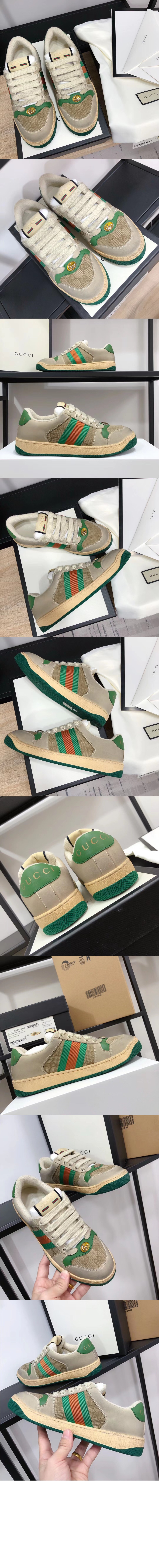 구찌 스크리너 디스트로이드 스니커즈 546551