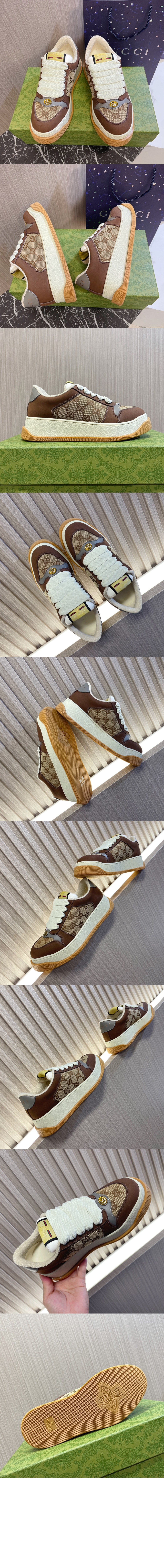 구찌 스크리너 GG 스니커즈 750048