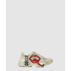 구찌 라이톤 더티 입술 스니커즈 552089