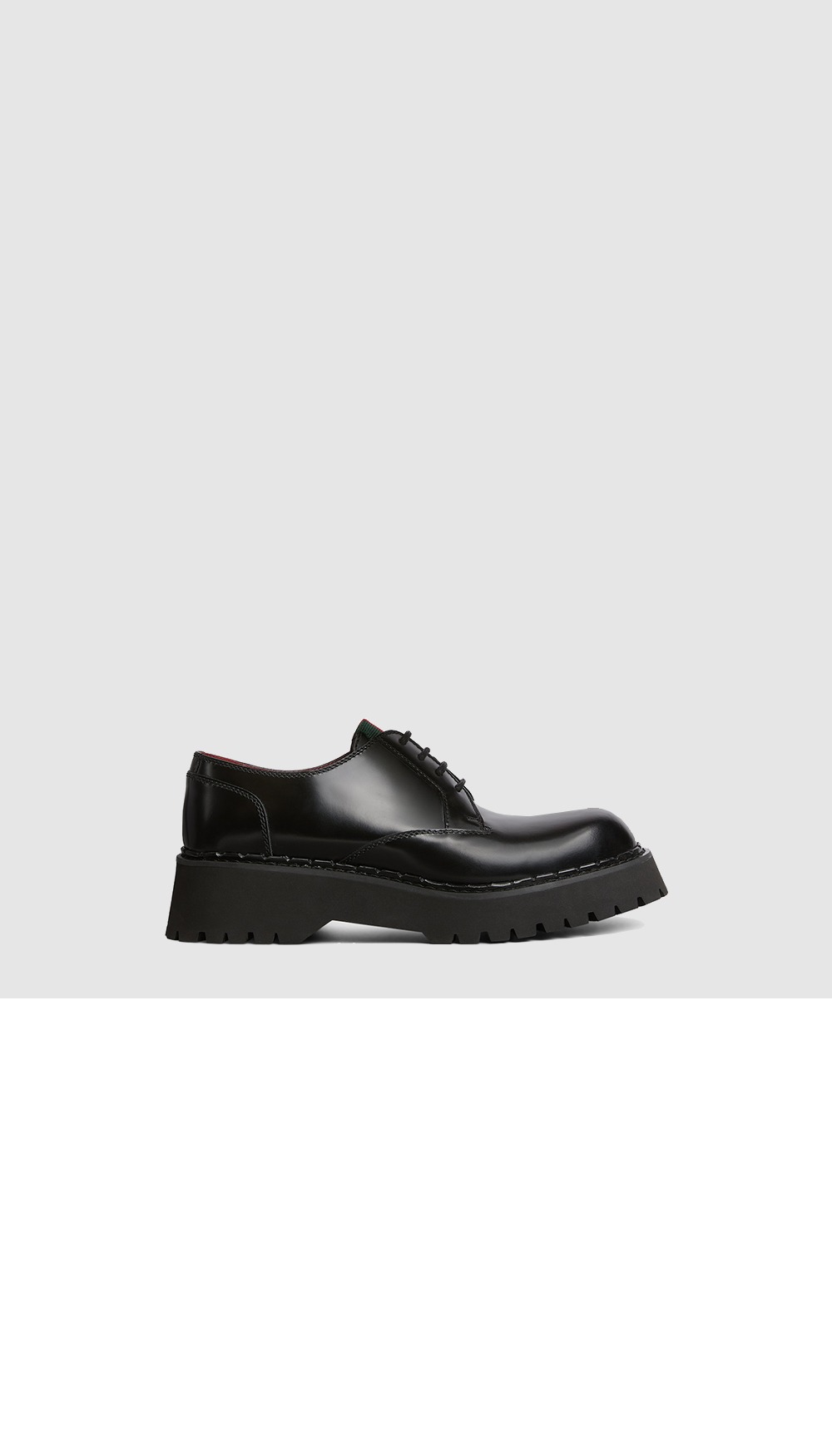 구찌 웹이 적용된 레이스업 슈즈 794184