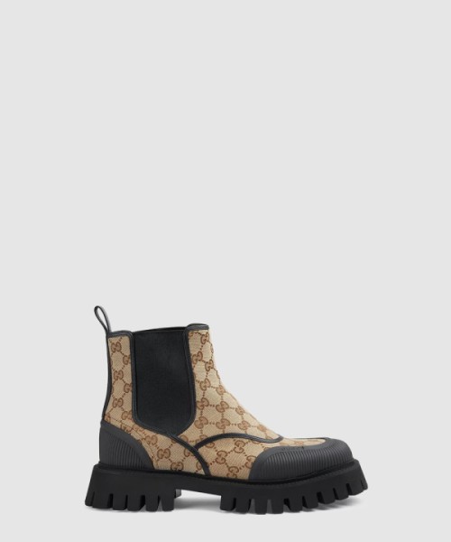 구찌 슬림 홀스빗 앵클 부츠 739777